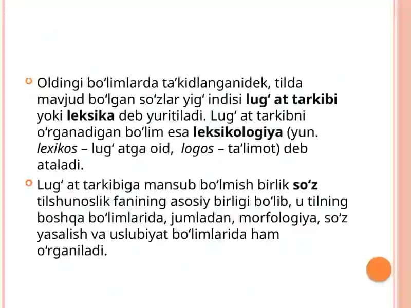 O'qish savodxonligi va uni o'qitish metodikasi 2