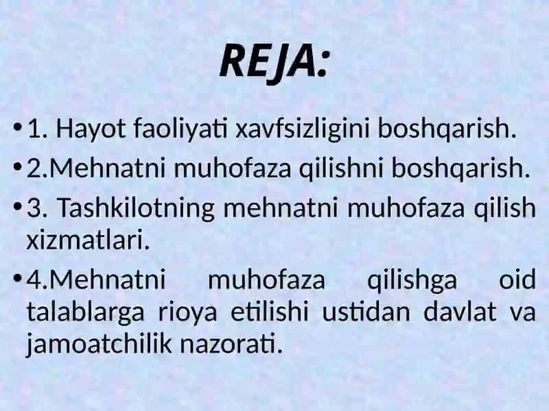 3-MA’RUZAFAOLIYAT XAVFSIZLIGINI BOSHQARISH TIZIMI 2