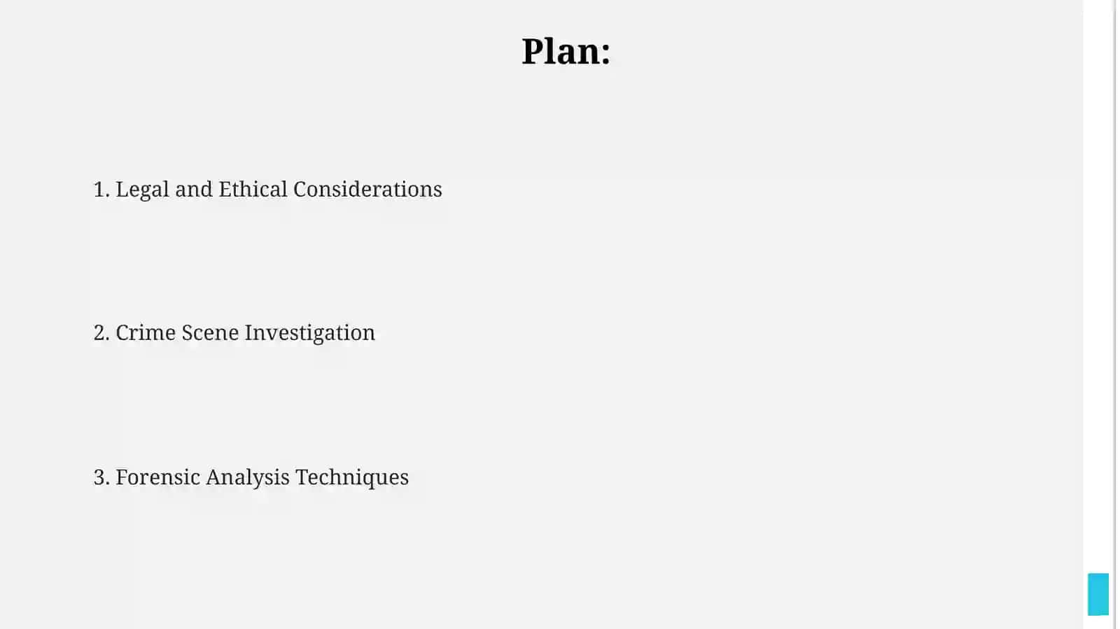 Forensic science 2