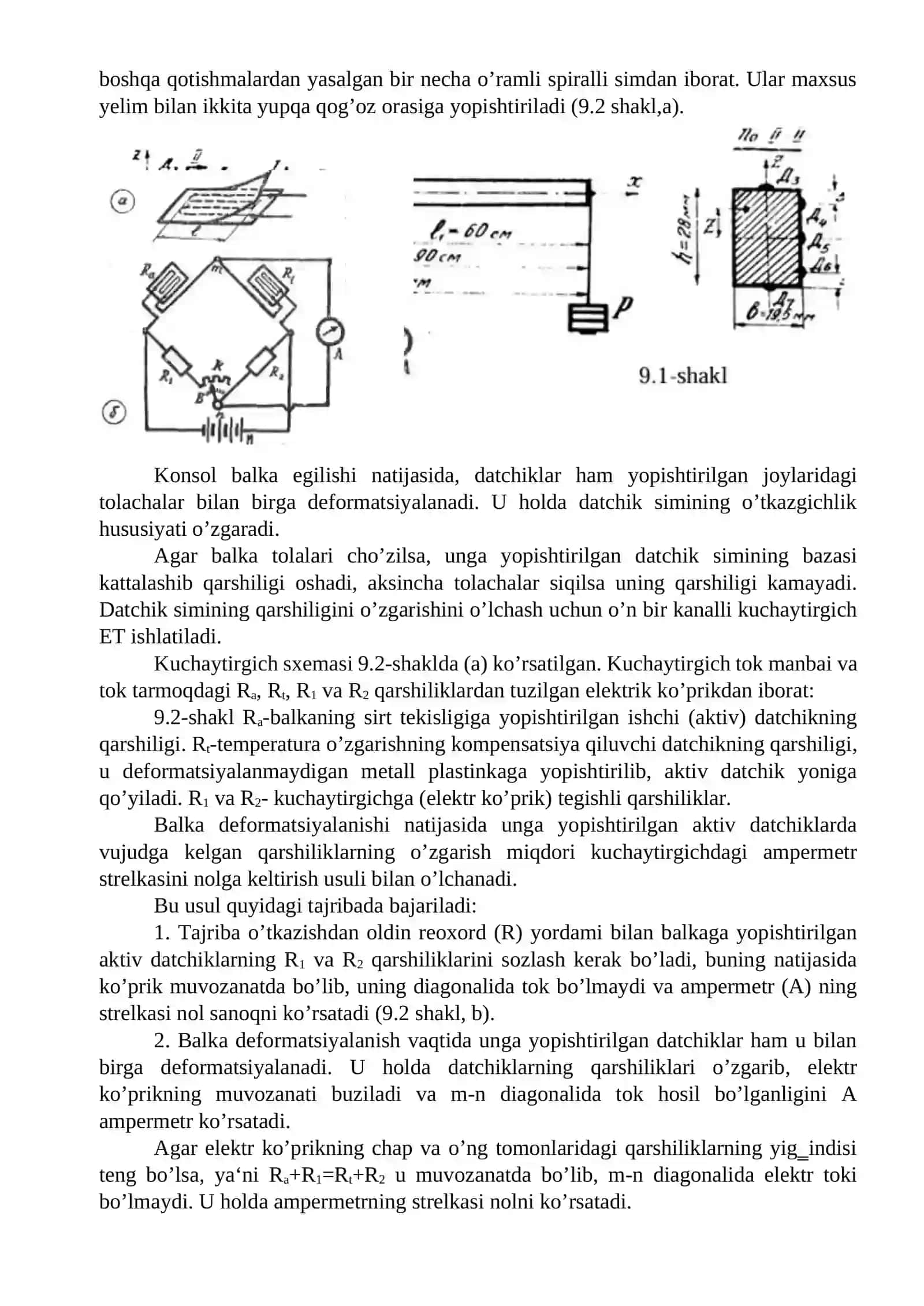 Po‘lat konsol balkani egilishga sinash 2