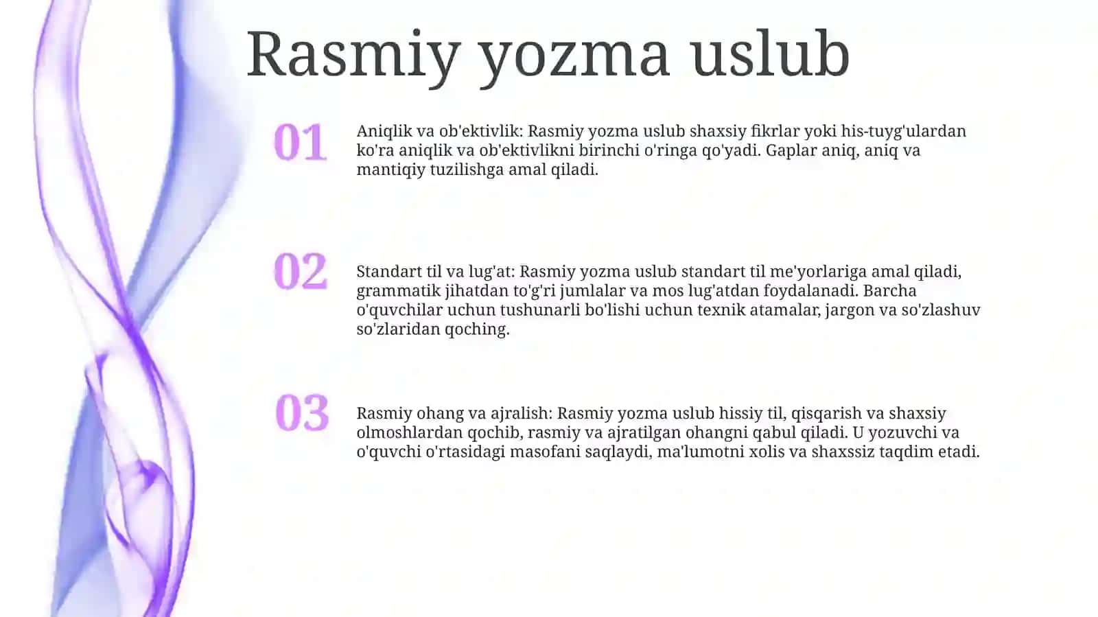 Rasmiy Uslub Va Ularning Òziga Xos Xususiyatlari 2