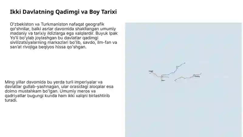 Oʻzbekiston va Turkmaniston: Abadiy Doʻstlik va Hamkorlik 2