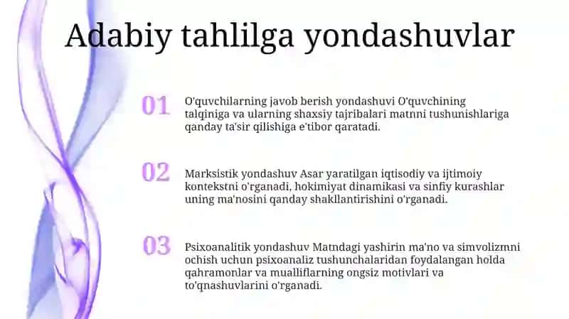 Badiiy Asarlarni Tahlil Qilishning Adabiy Asoslari 2