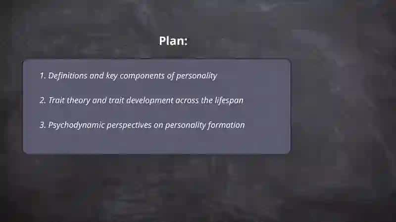 The Concept of Personality and the Specific Features of Personality Development 2