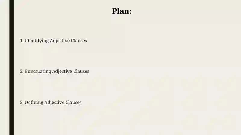 Adjective clause 2