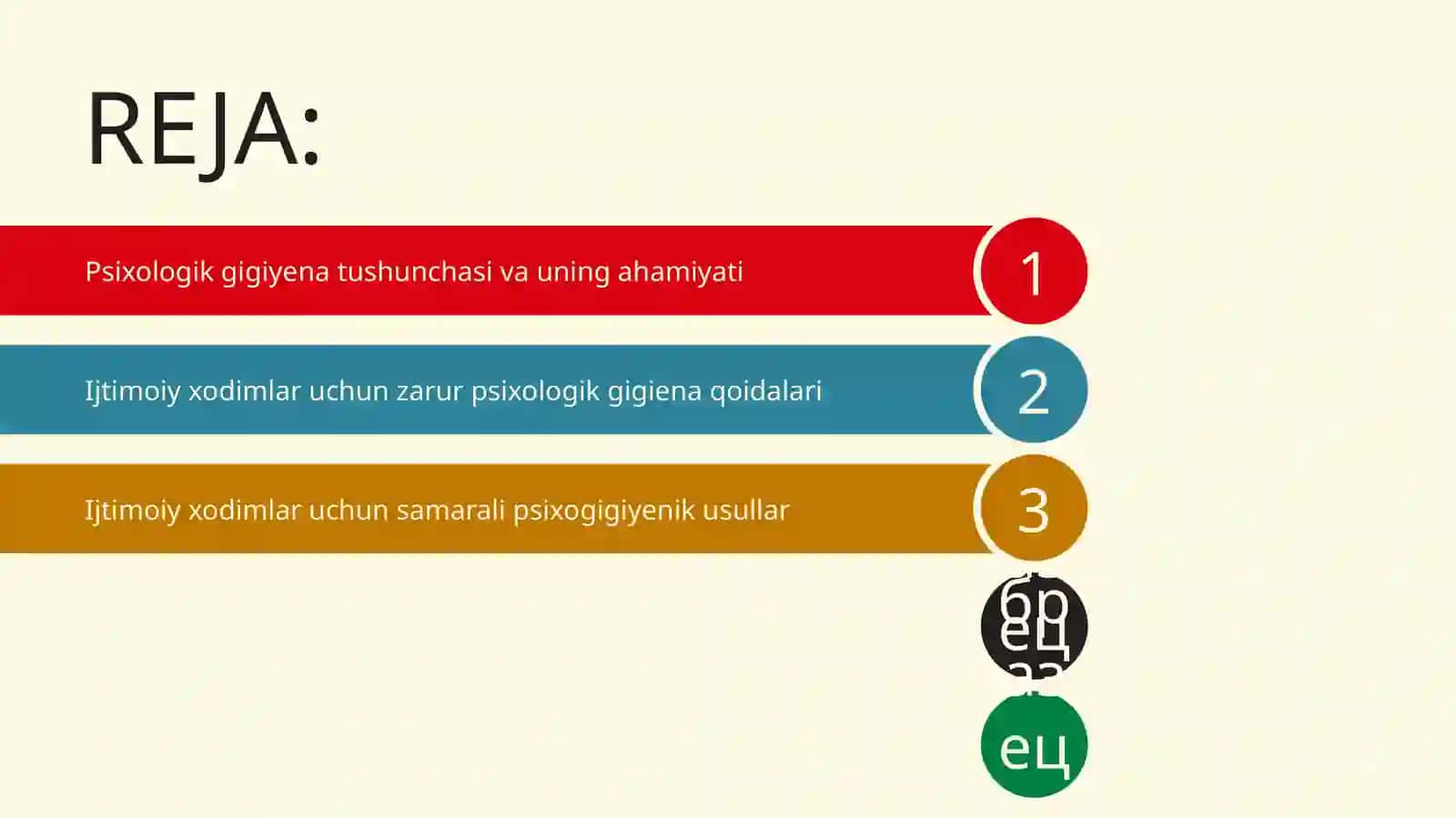 IJTIMOIY XODIMLAR FAOLIYATIDA ZARUR BO‘LGAN PSIXOLOGIK GIGIЕNA QOIDALARIGA RIOYA ETISH 2