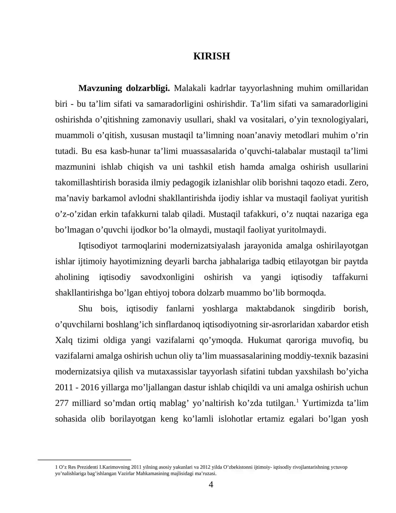 "Ustav kapitali auditi" mavzusini mustaqil o’rganish uchun topshiriqlar ishlab chiqish va qo’llash metodikasi 2