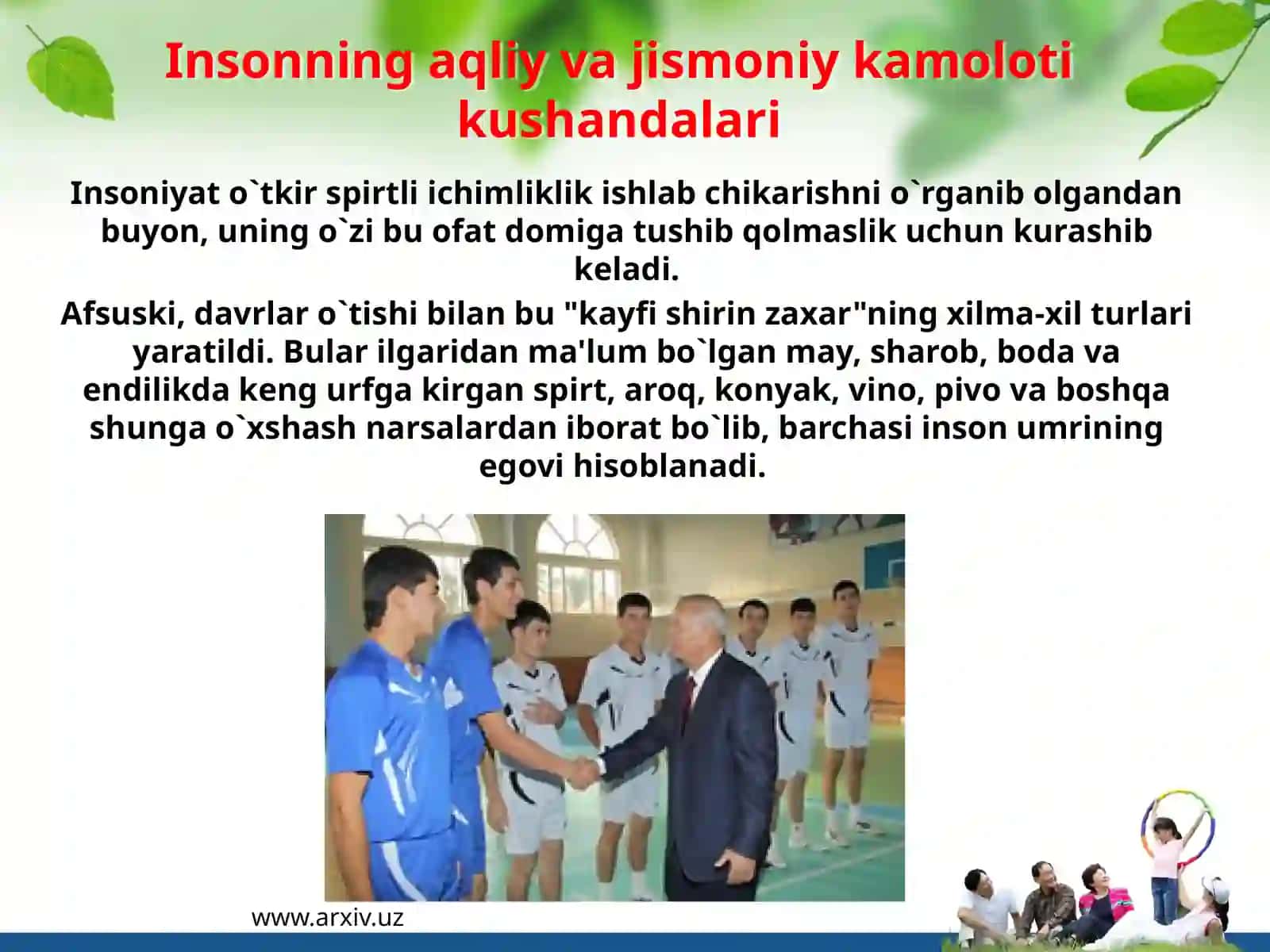 Sog’lom turmushtanlari 2