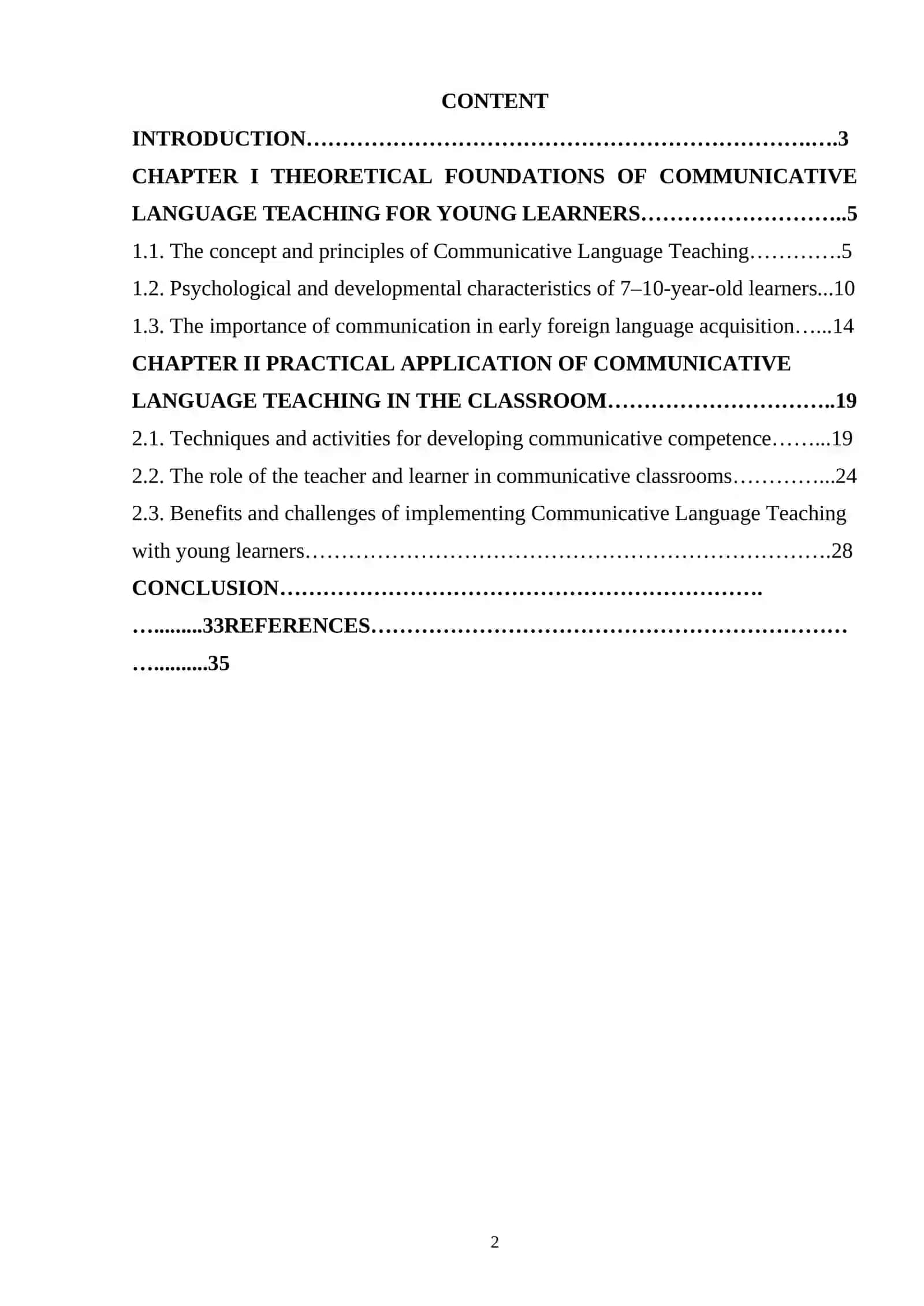 Communicative Language Teaching for 7-10- Years Old Learners 2