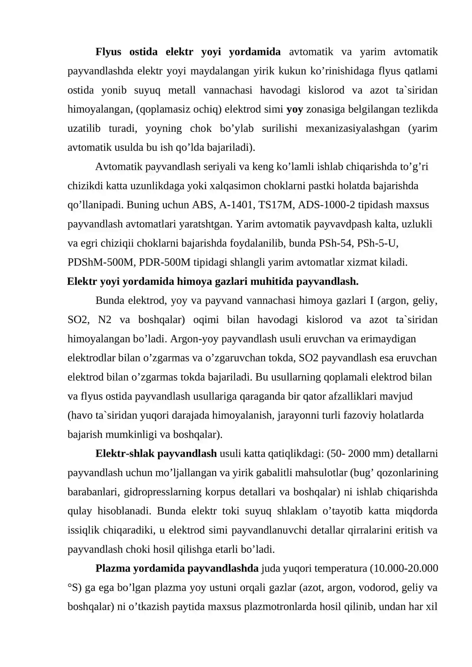 Tеrmik pаyvаndlаsh usullаri 2