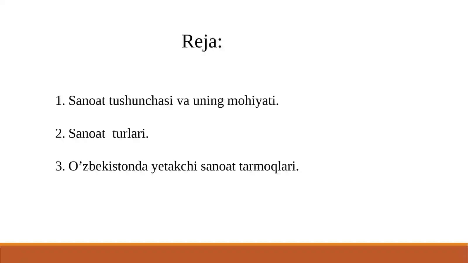 Sanoat tarmoqlari 2