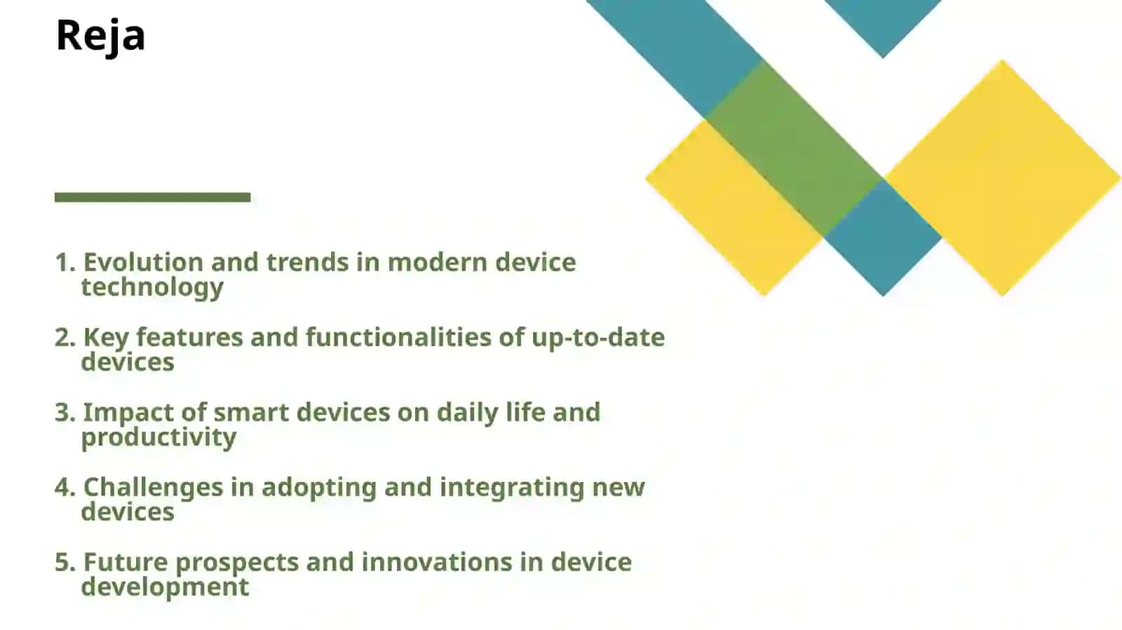 Device Technology Evolution 2