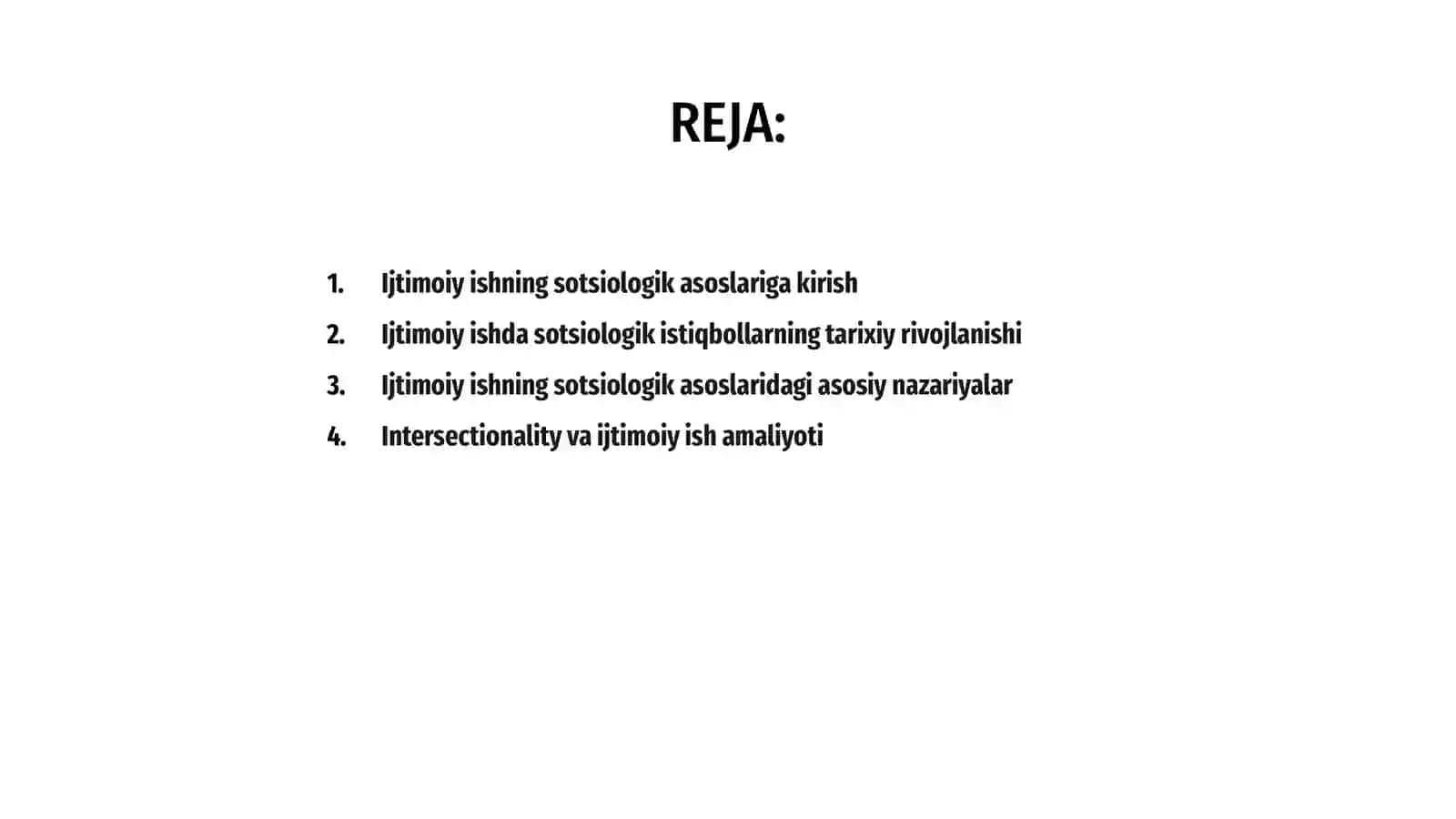 Ijtimoiy ishning sotsiologik asoslari xamda sotsiologiyaga yo‘naltirilgan modeli 2