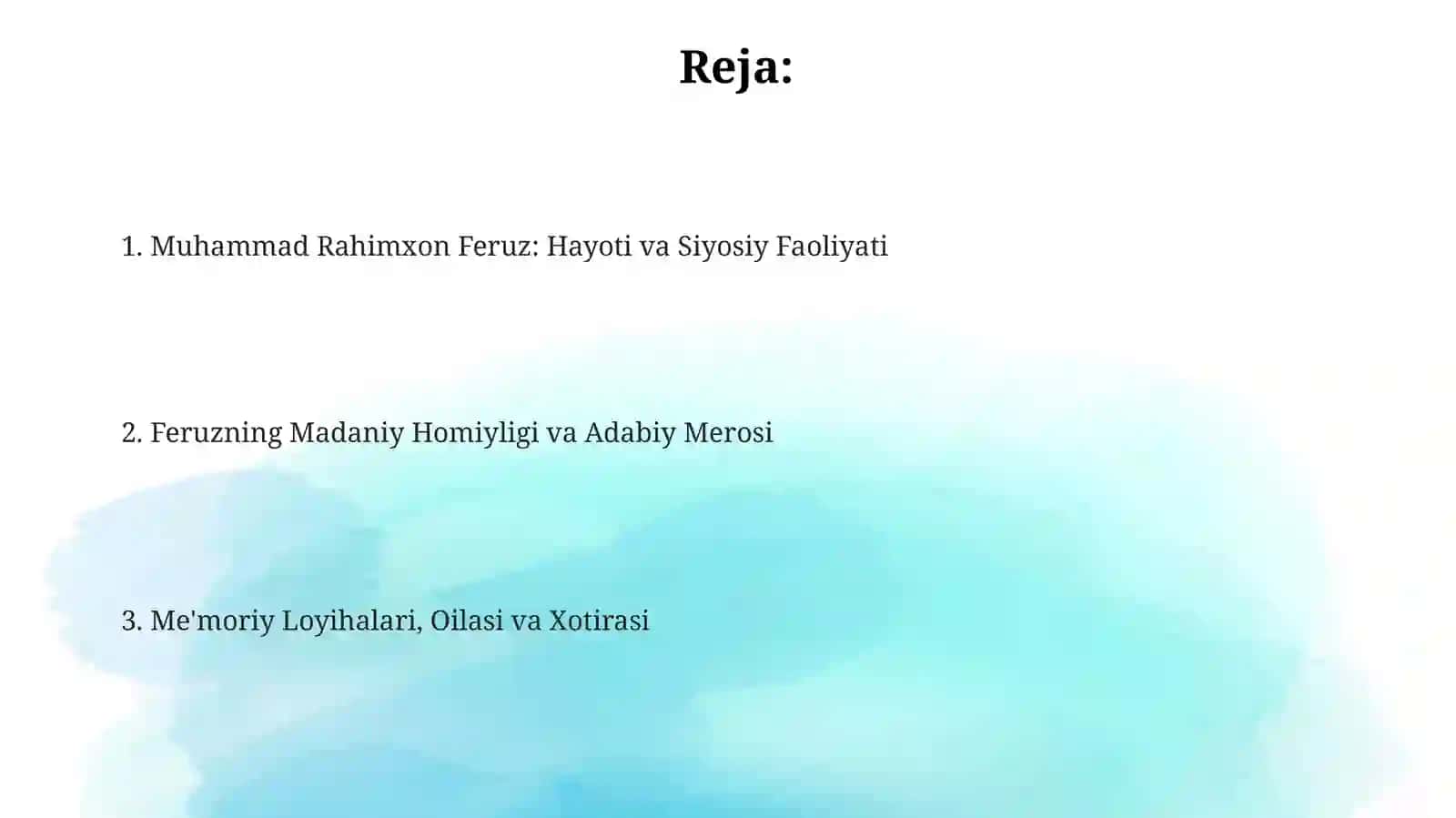 Muhammad Rahimxon Feruz: Hayoti va Siyosiy Faoliyati 2