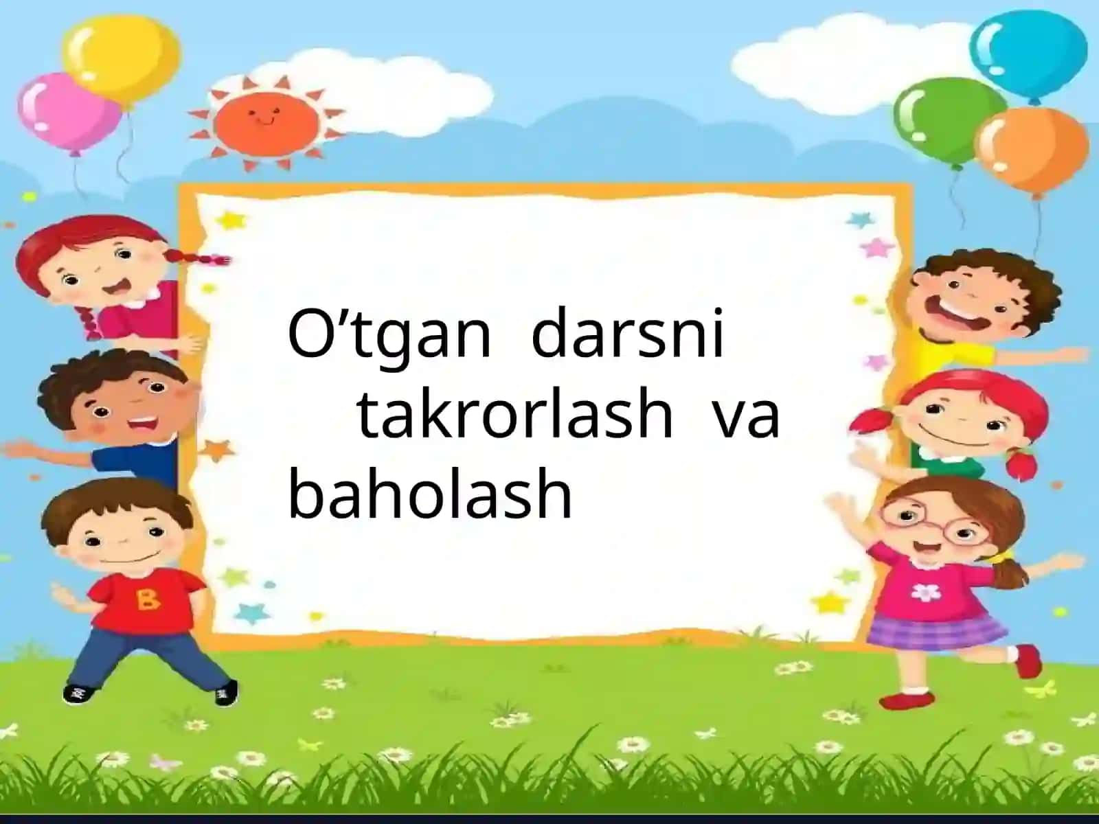 3-sinf Tasviriy san'at Yoz mavzusida kompozitsiya ishlash dars ishlanma 2