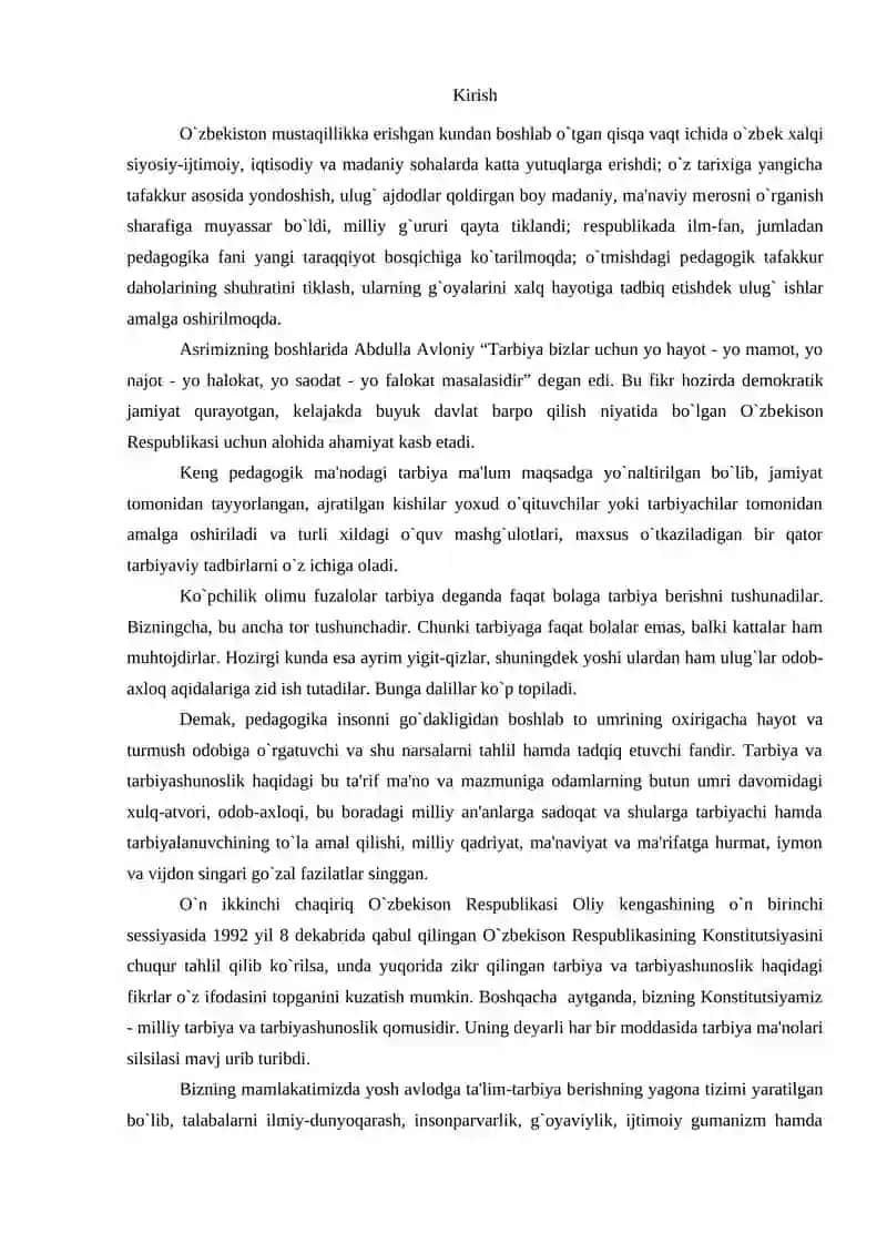 Ta’lim turi va ularni tashkil etish shakillari 2