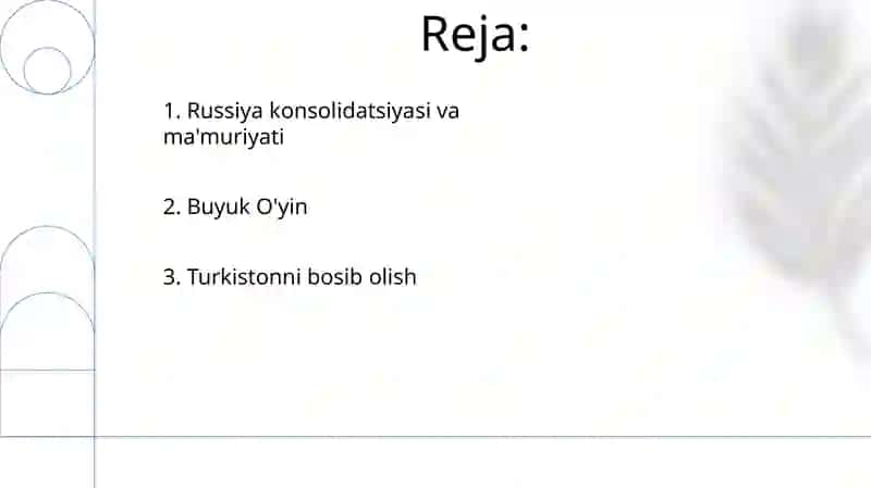 Rassiya imperyasining o'rta osiyoga harbiy yurishlari 2