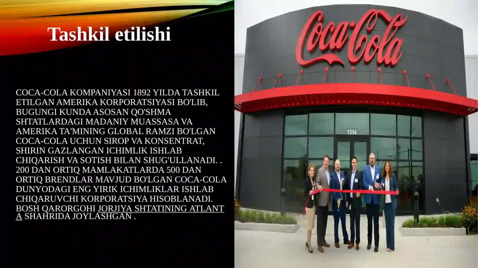 Korporatsiyasining tahlili 2