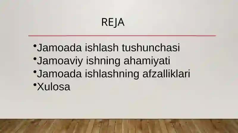 Jamoada ishlash va uning afzalliklari 2