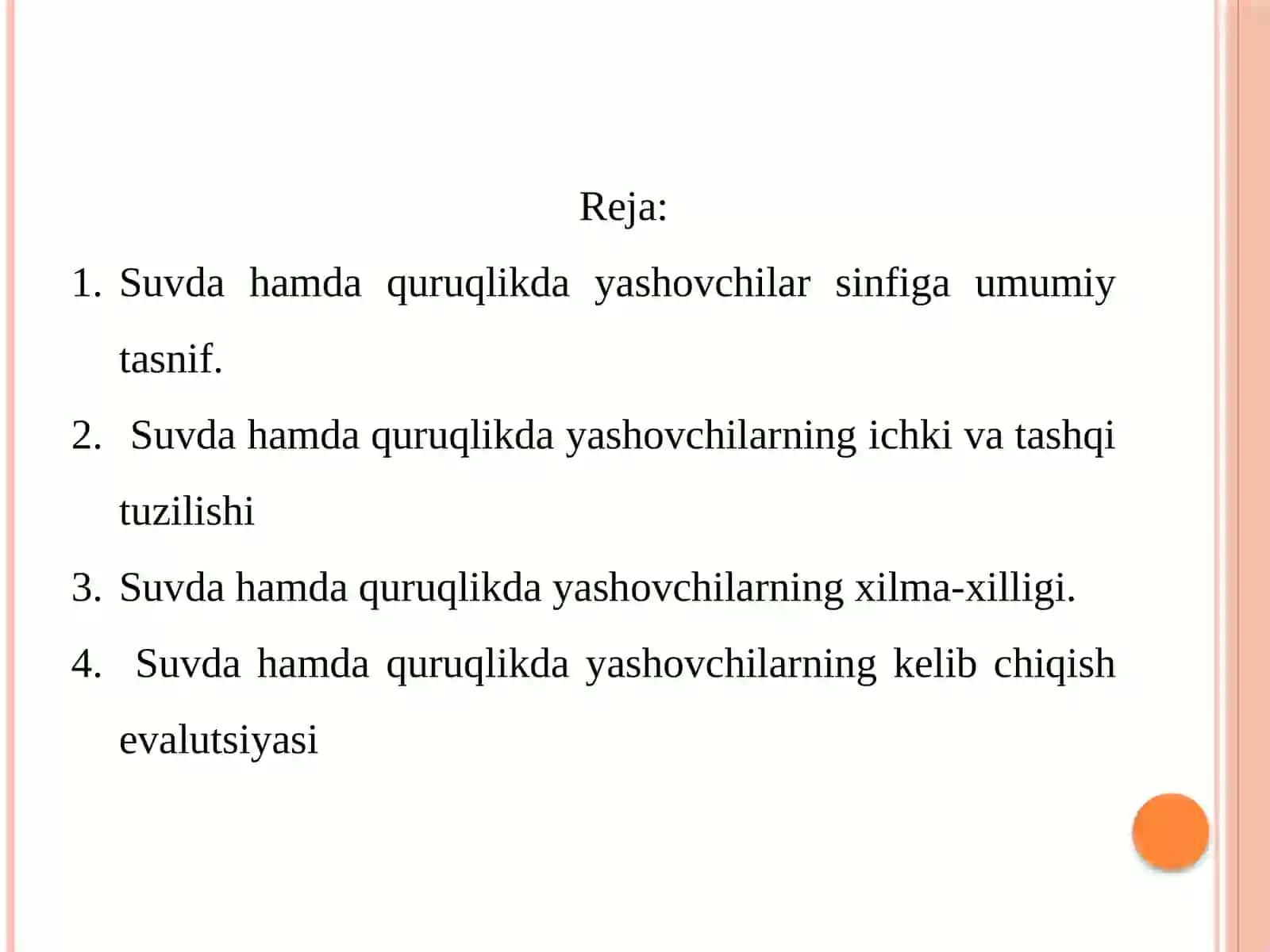 SUVDAHAM QURUQDA YASHOVCHILAR QURUQLIKKA CHIQISH SABABLARI VA MOSLANISH XUSUSIYATLARI 2