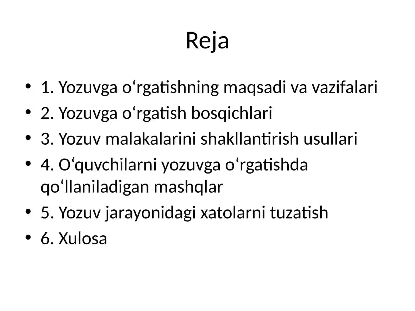 Yozuvga o‘rgatishning amaliy asoslari 2