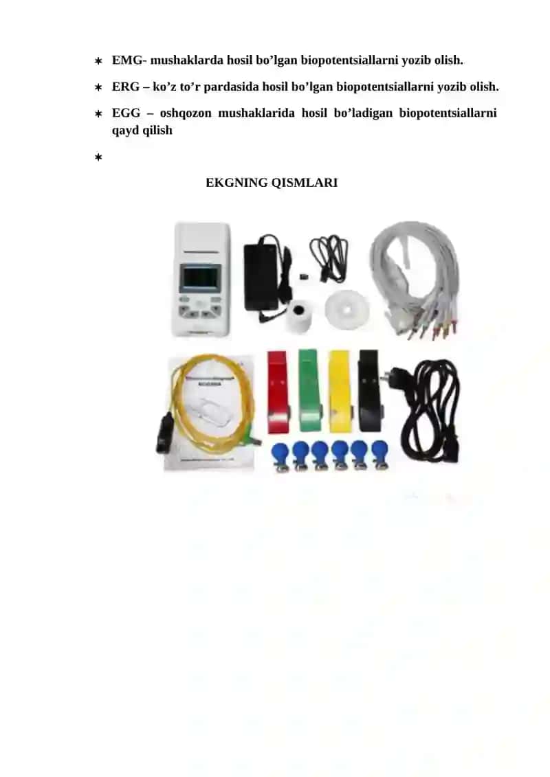 Biologik To'qimalarni Elektr Xossalari Elektrografiyaning Fizik Asoslari 2