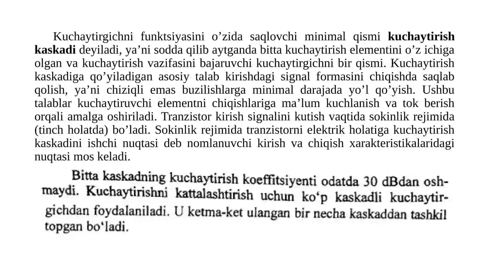 Elektronika asoslari 2