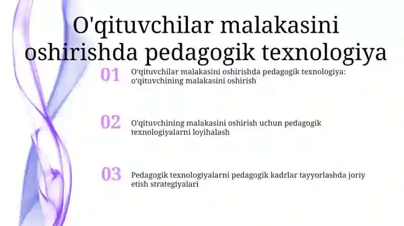 Pedagogik Kompitentlikni Shakllantirishda Pedagogik Texnologiyani Loyihalashtirish Va Rejalashtirish Yo'Llari 2