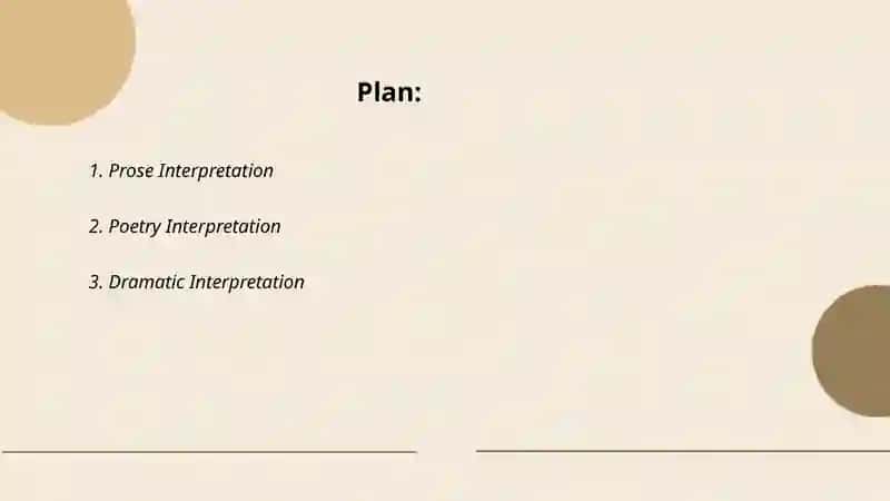 Types of oral interpretation 2