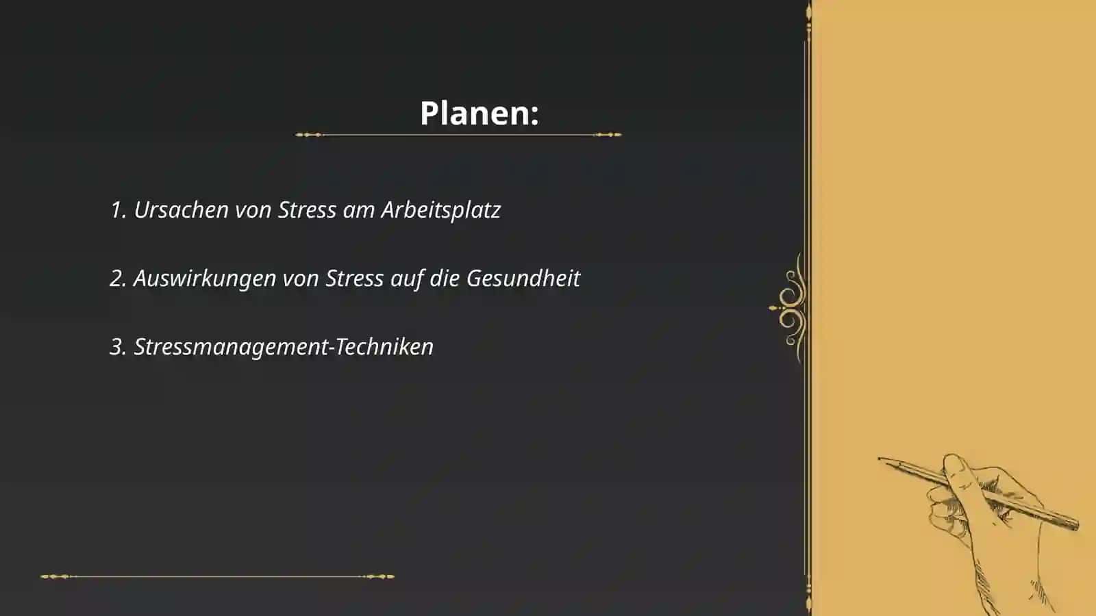 Stress am Arbeitsplatz in Deutschland 2