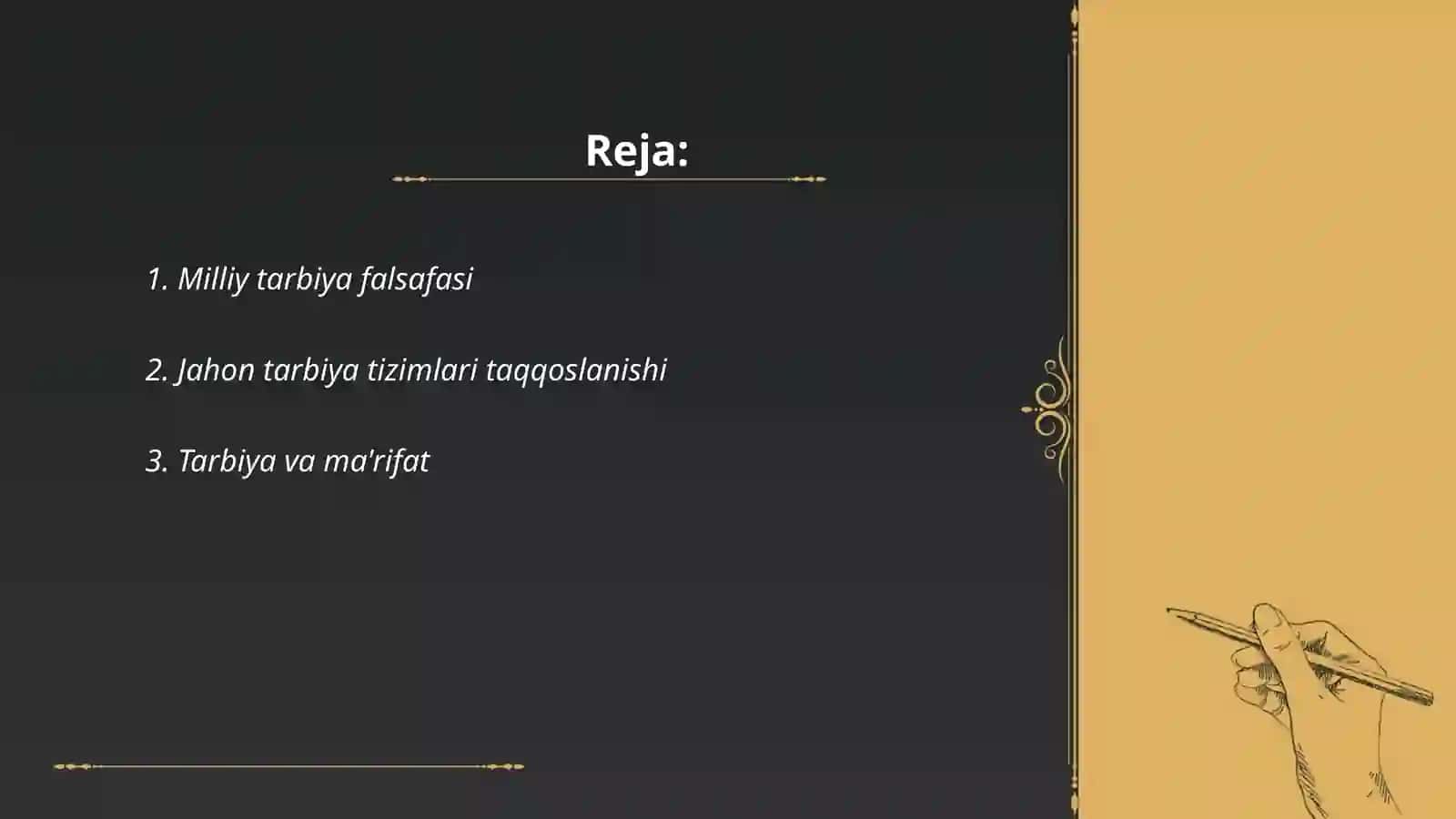 Milliy va jahon tarbiya konsepsiyalari 2