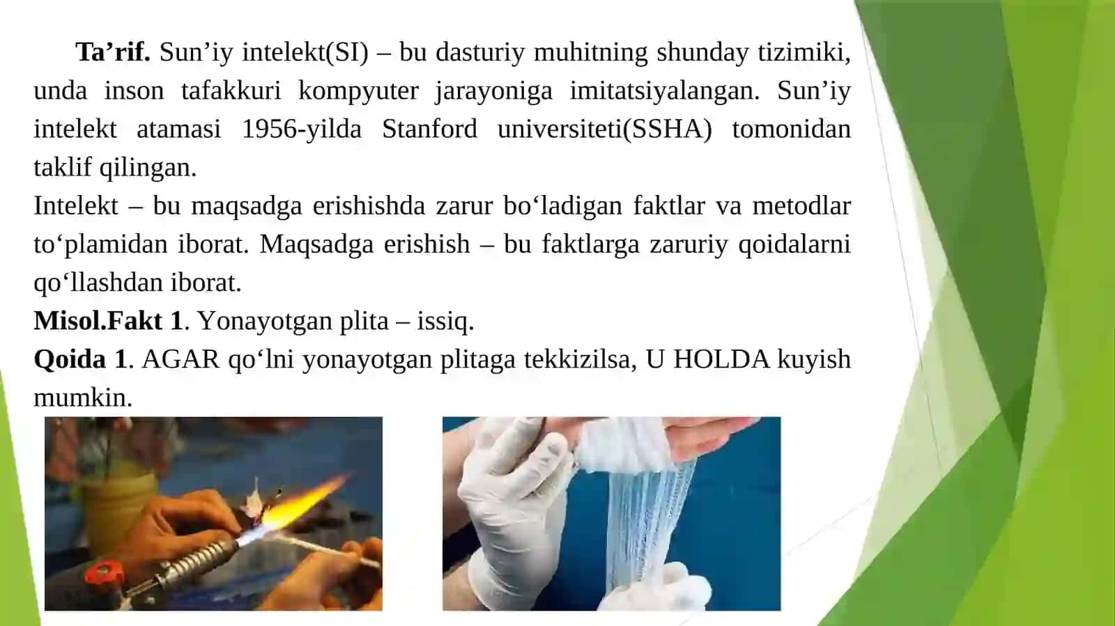 Sun'iy neyron to'rlari va ularning xitekturalari 2