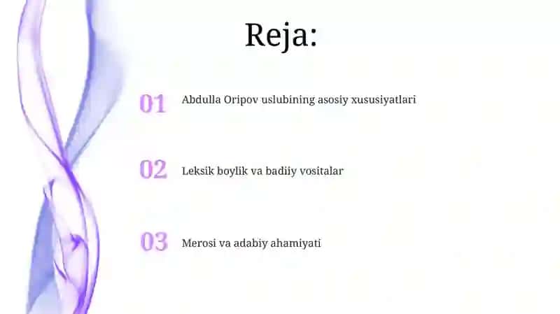 Abdulla Oripov va uning so’z ishlatish uslubiyati 2