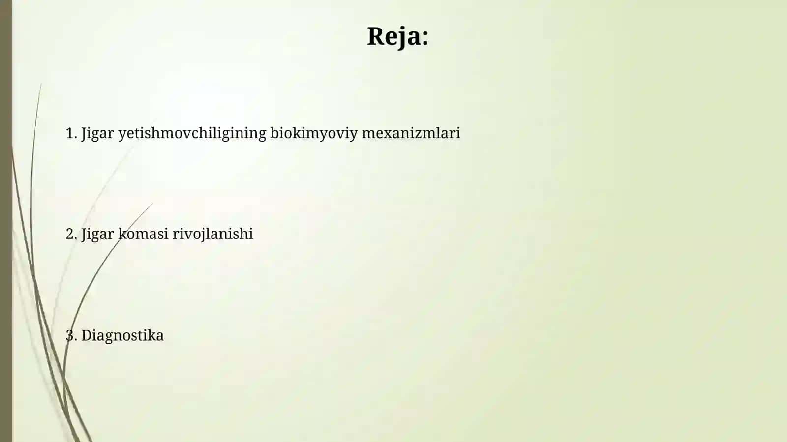 Jigar-hujayra yetishmovchiligi 2