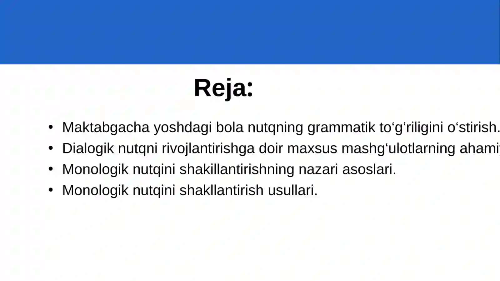 Maktabgacha yoshdagi bola nutqning grammatik tо‘g‘riliginiо‘stirish 2