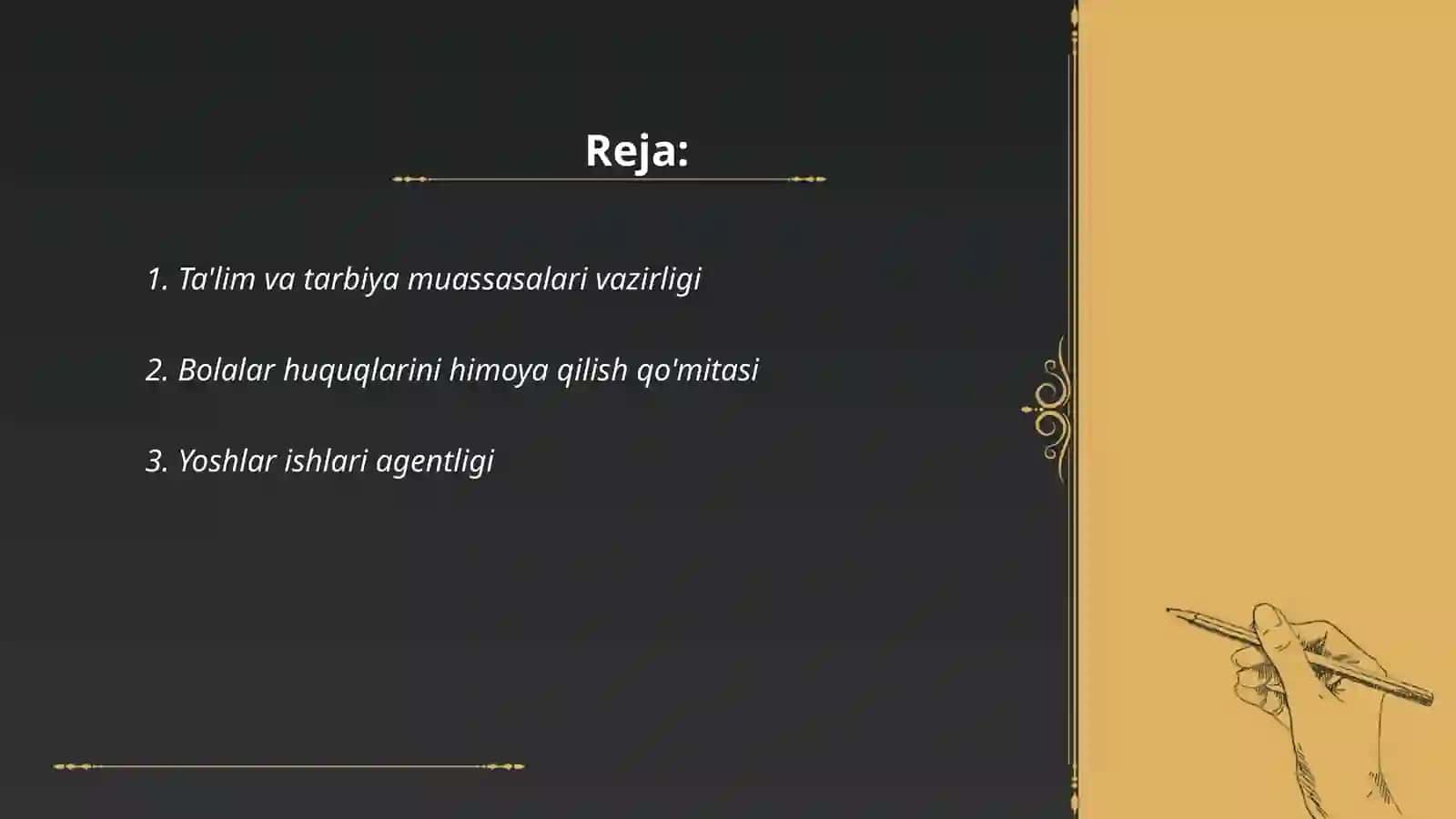 Talim va tarbiya muassasalari va tashkilotlari 2