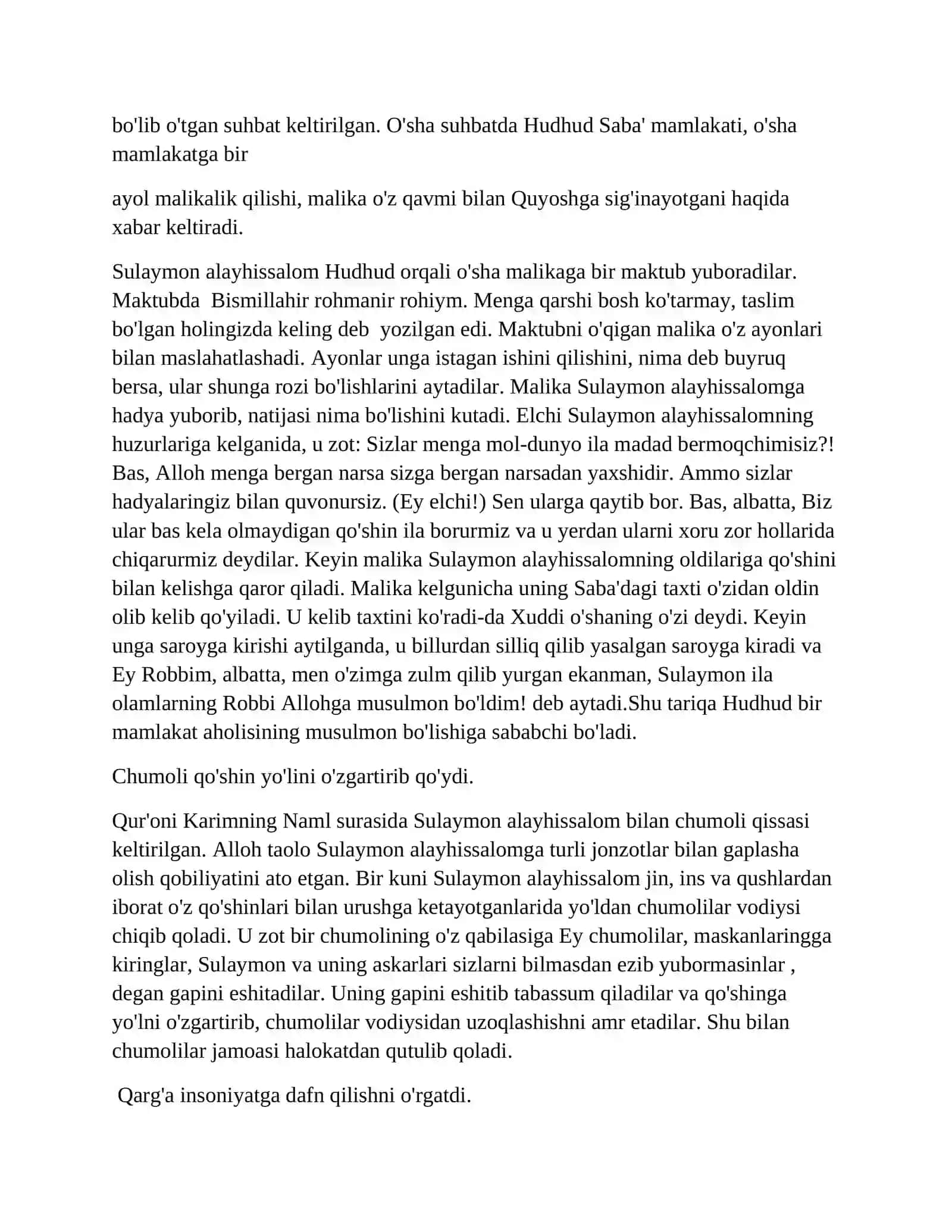 Qissа jаnrining shаkllаnish tаrаqqiyoti 2