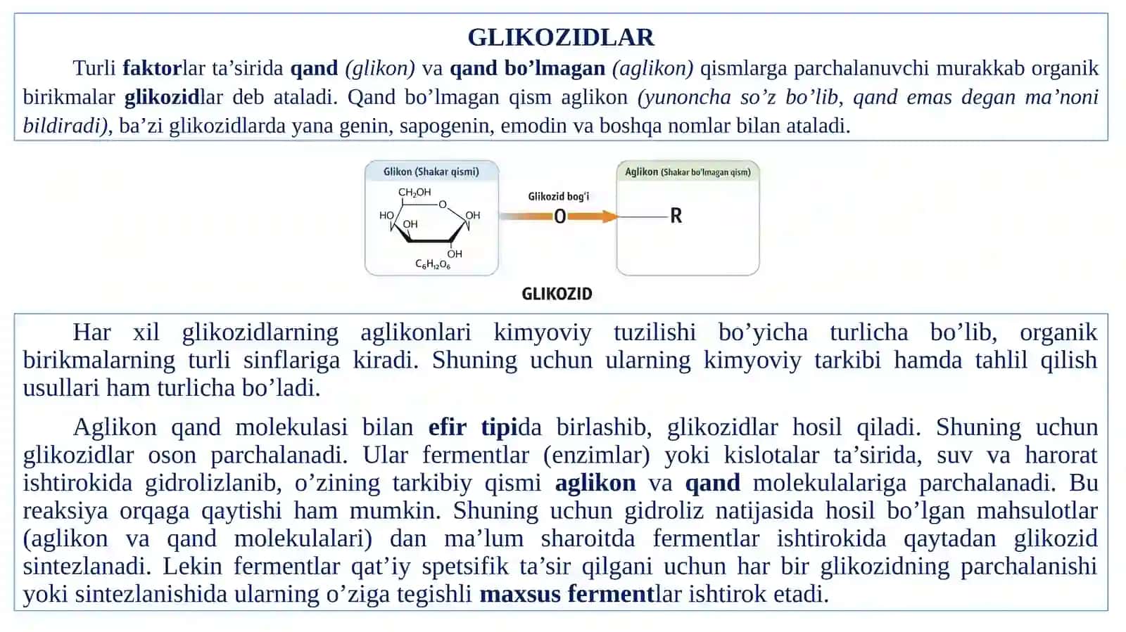 Glikozidlar 2