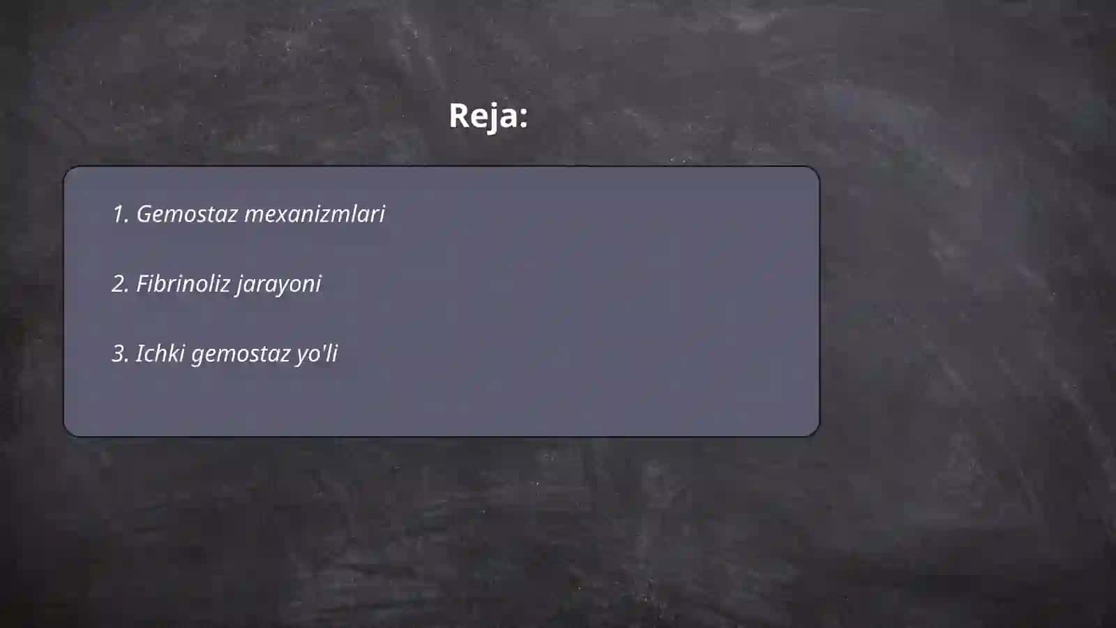 Gemostaz.Fibrinoliz 2