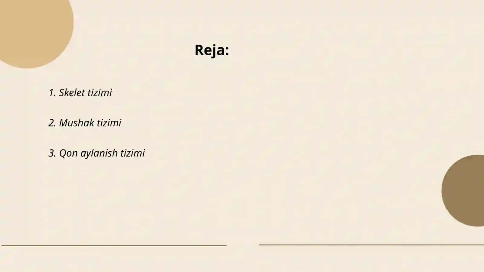 Odam va uning organlari tizimi tuzilishi 2