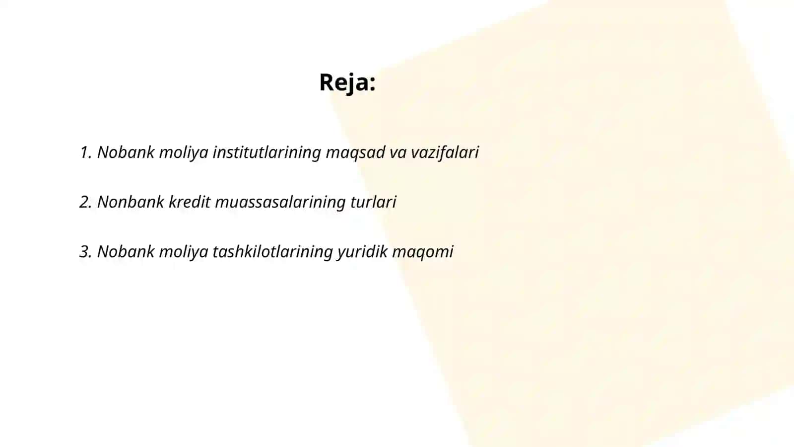 Nobank Moliya kredit muassasalari 2
