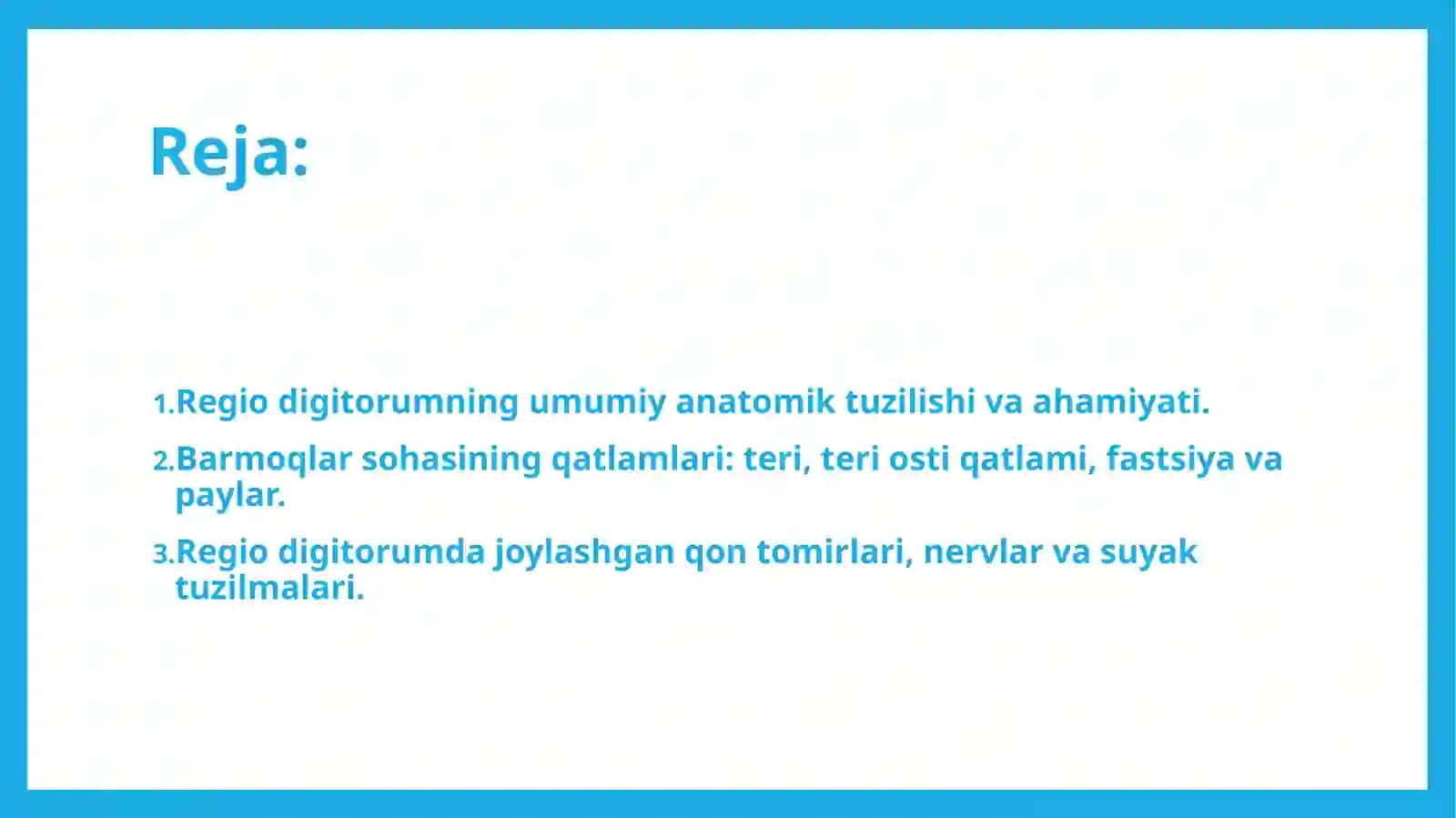 Regio digitorum 2