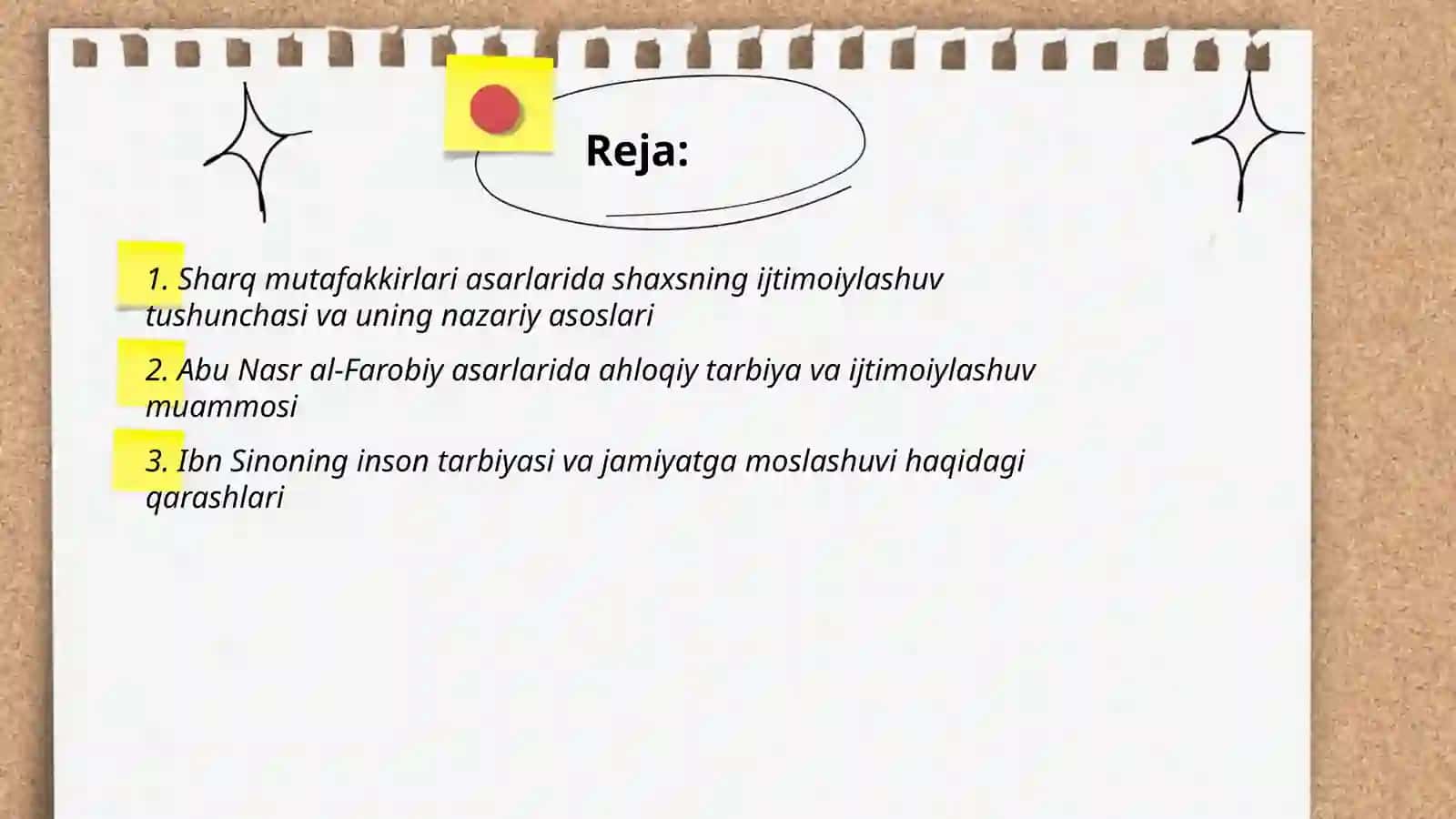 Sharq mutafakkirlari asarlarida shaxs ijtimoiylashuv masalalarini yoritilishi 2
