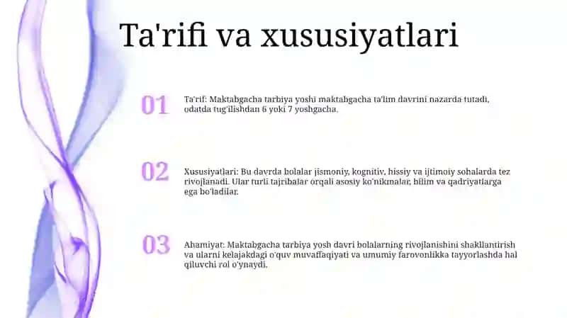 Maktabgacha Tarbiya Yosh Davri Abdullayeva 2
