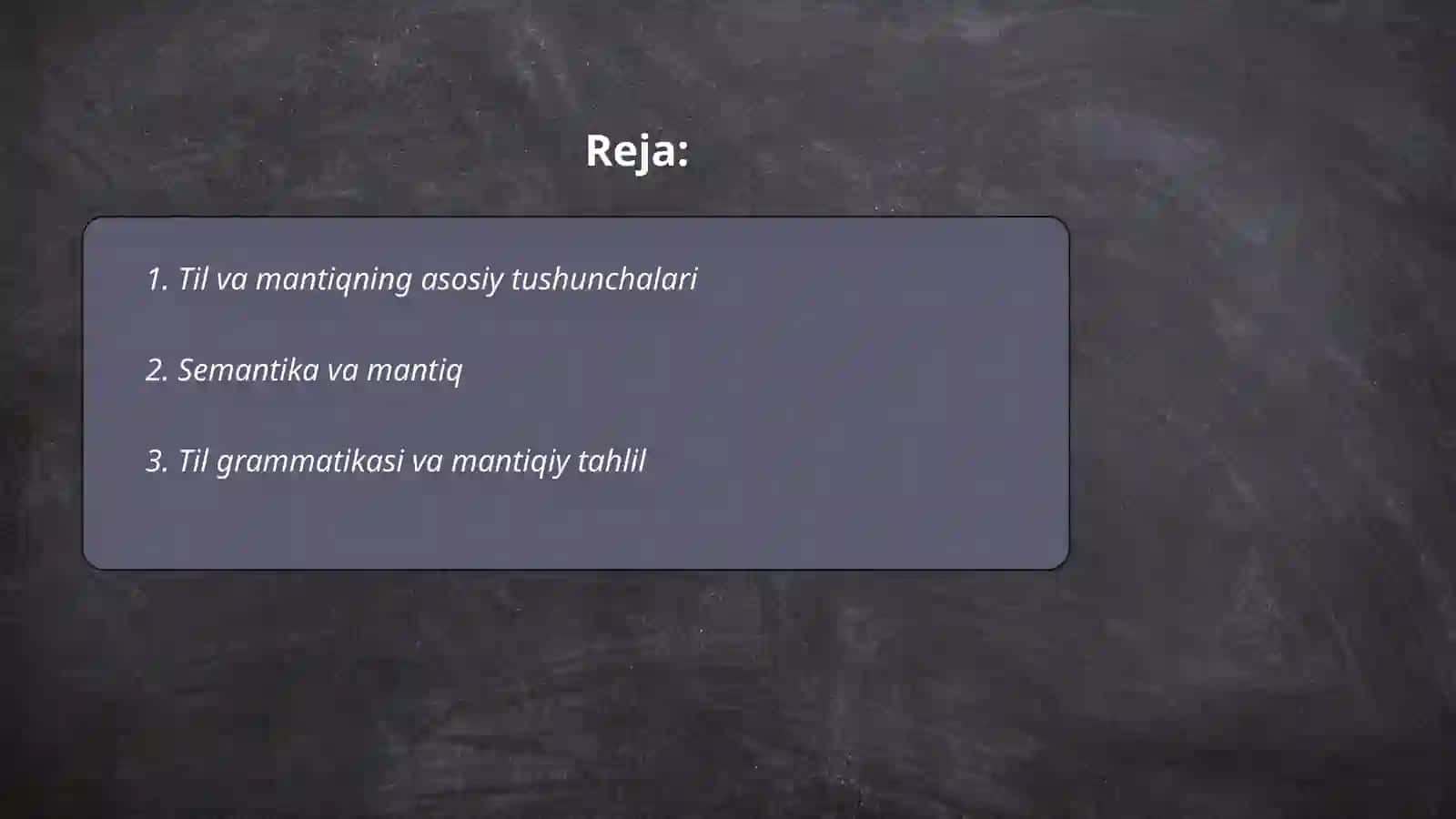 Tilshunoslik va mantiq 2