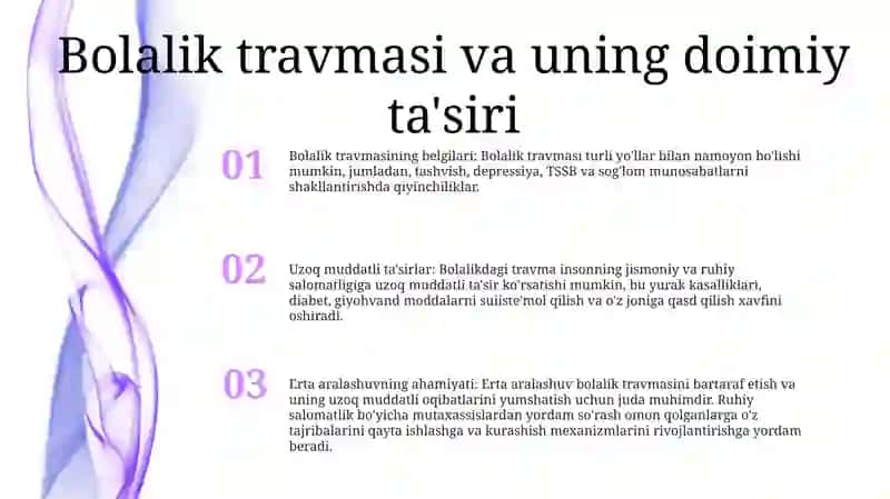 Bolalik travmasi 2