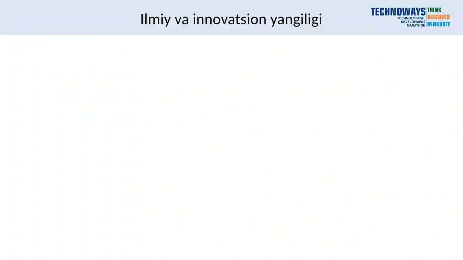 Ilmiy va innovatsion yangiligi 2