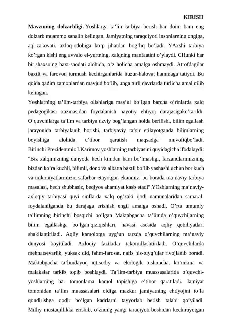 BOLA TARBIYASIDA O'YINCHOQ AHAMIYATI 2
