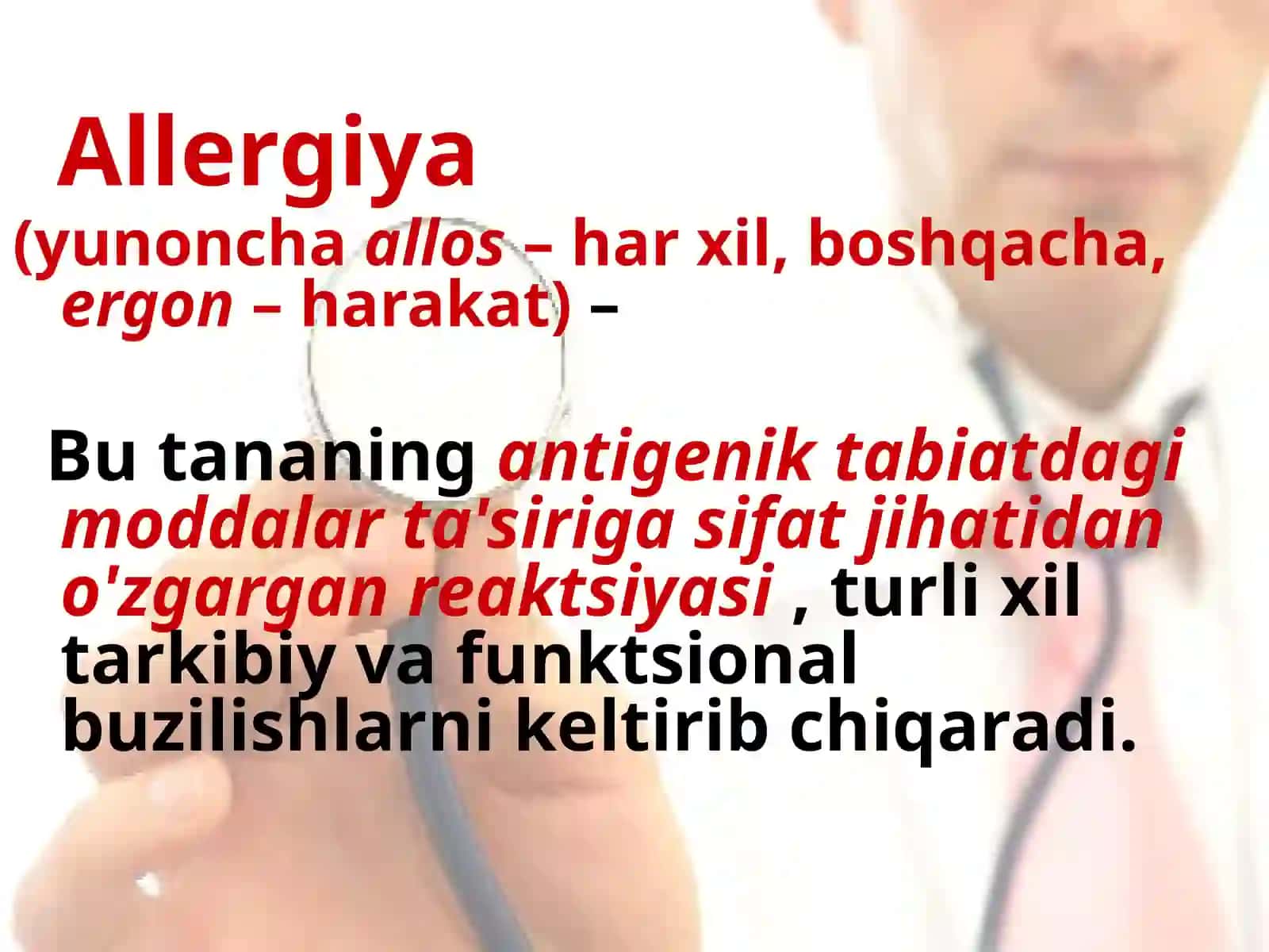 Pollinozlar tasnifi, klinikasixususiyatlari 2