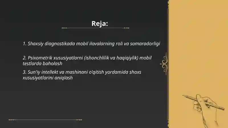 Psixologiyada shaxs diagnostikasida zamonaviy texnologiyalar va mobil ilovalardan foydalanish 2